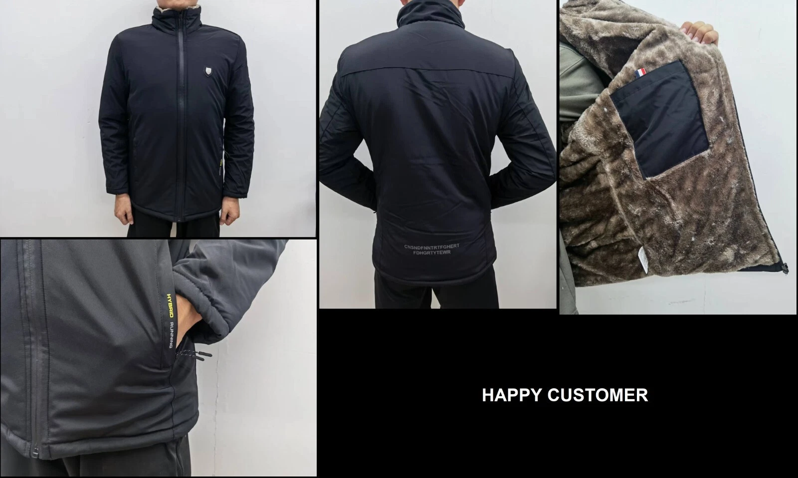 CHAMARRAS Chaqueta Para Nieve Frio Gruesa Cálido Para Hombre Invierno Polar NEW image 15