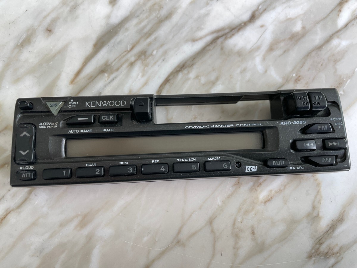 KENWOOD KRC-208S FACEPLATE ONLY ONLY KENWOOD KRC-208S FACEPLATE