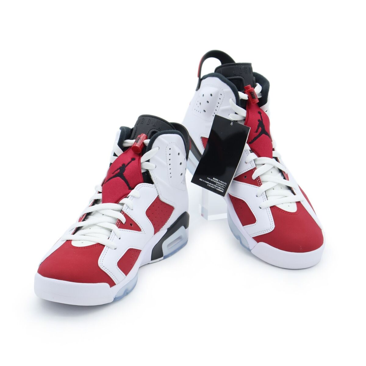 CT8529-106 Nike Air Jordan 6 Retro Carmine Red White Black CT8529-106 Nike Air Jordan 6 Retro Carmine Red White Black