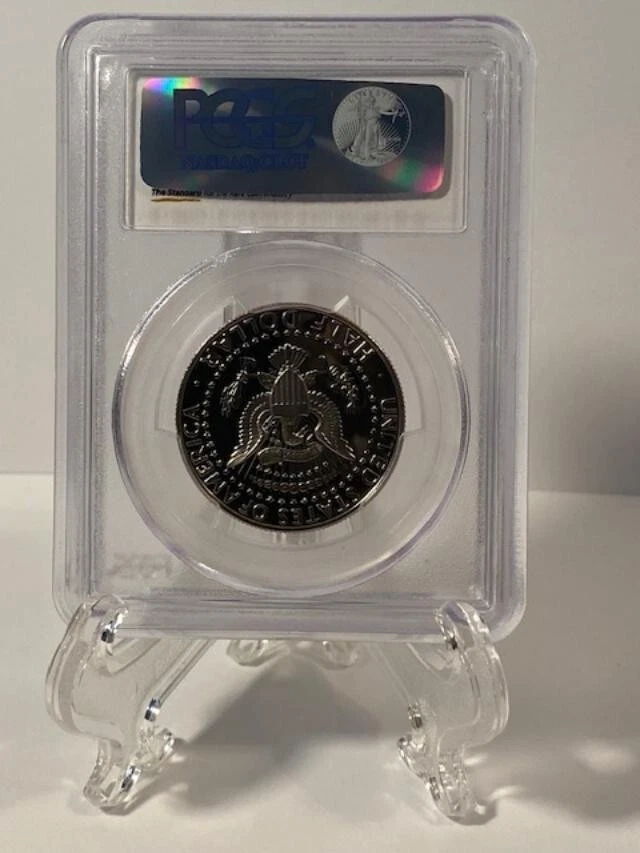 1989-S Kennedy Proof Half Dollar PCGS PF69 DCAM # 5367 - Image 2 of 2