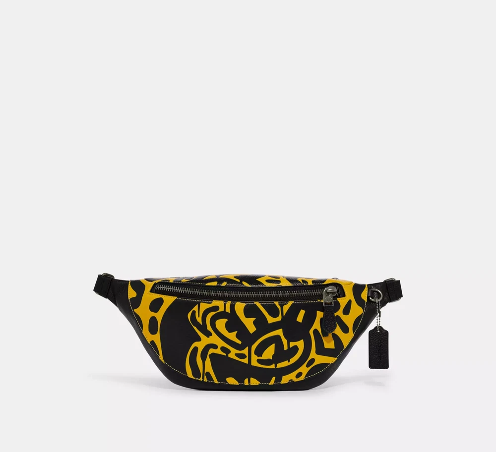 Coach Belt Bag In Signature Canvas Leather Crossbody/Fanny Pack