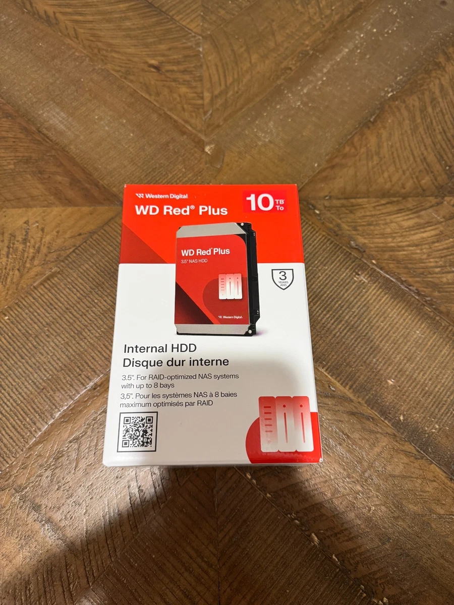 Disque Dur Western Digital Red Plus 8 To – Pour NAS – Occasion
