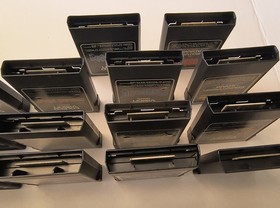 Vintage ColecoVision Game Lot of 16 Games Untested but Clean and well kept.