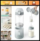 Portable Bottle Warmer for Travel - BPA-Free, Dual Heating, Fast & Long Battery