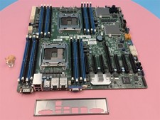 Supermicro X10DRH-CT Dual LGA 2011-3 E-ATX Motherboard LSI 3108 10GbE I/O Shield