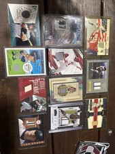 Baseball Relic Cards Lot