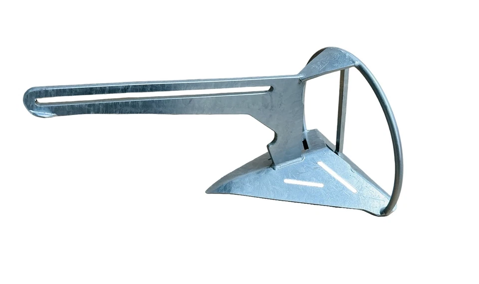 Super Sarca 2 Anchor + Swivel & Shackle Kit – For 4.5m-6m Boats, Mud, Sand, Reef - image 3 of 4