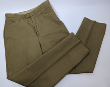 Vintage Levi's Sta-Prest for Gals Pants Olive Mustard Green Talon