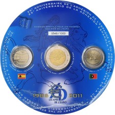 [#1509209] France, 2x 2 Euro, Adhésion du Portugal & de l Espagne à l UE, 2011