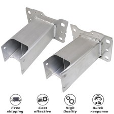 Front Driver + Passenger Side Bumper Bracket 8W0807133A For Audi A4 S4 2017-2021