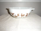 Vintage 1962 PYREX "Early American Mixing Bowl" White (2.5 Qts.)