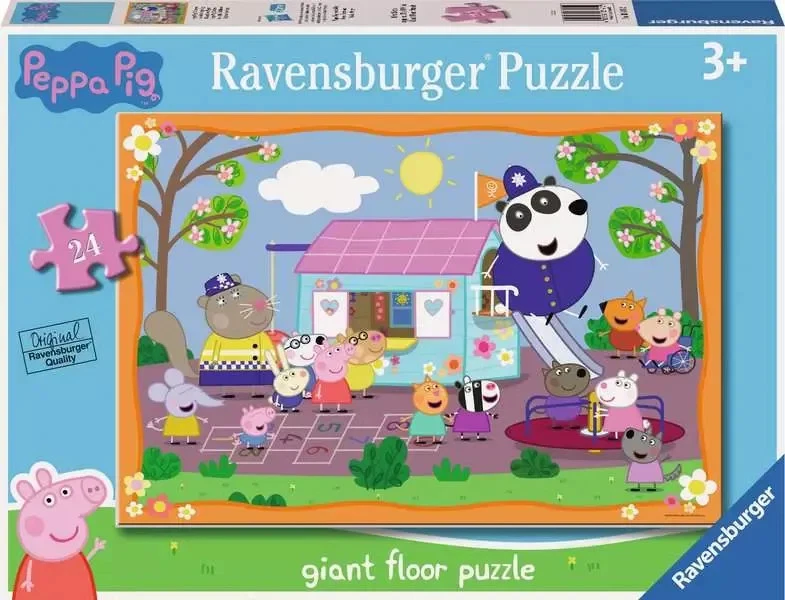 Ravensburger - Peppa Pig Clubhouse Giant Floor Puzzle 24pc - image 2 of 2