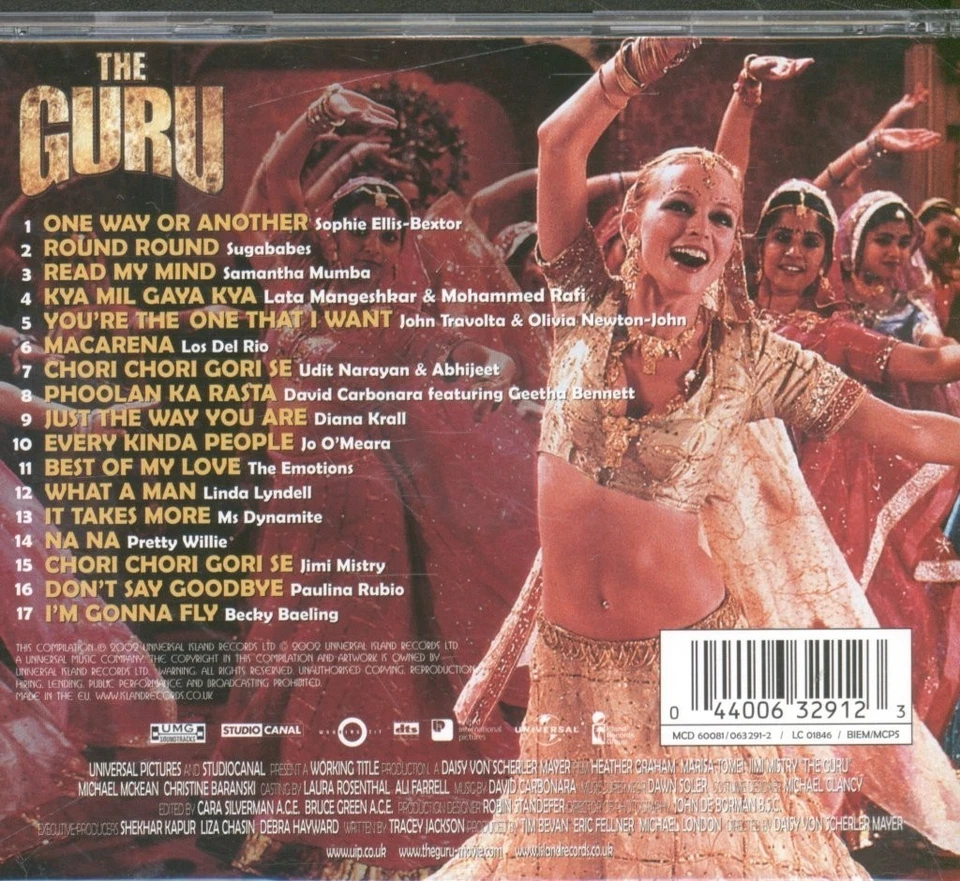 Various Artists Guru (Original Soundtrack) CD Europe Universal 2002 044006329123 - Bild 2 von 3