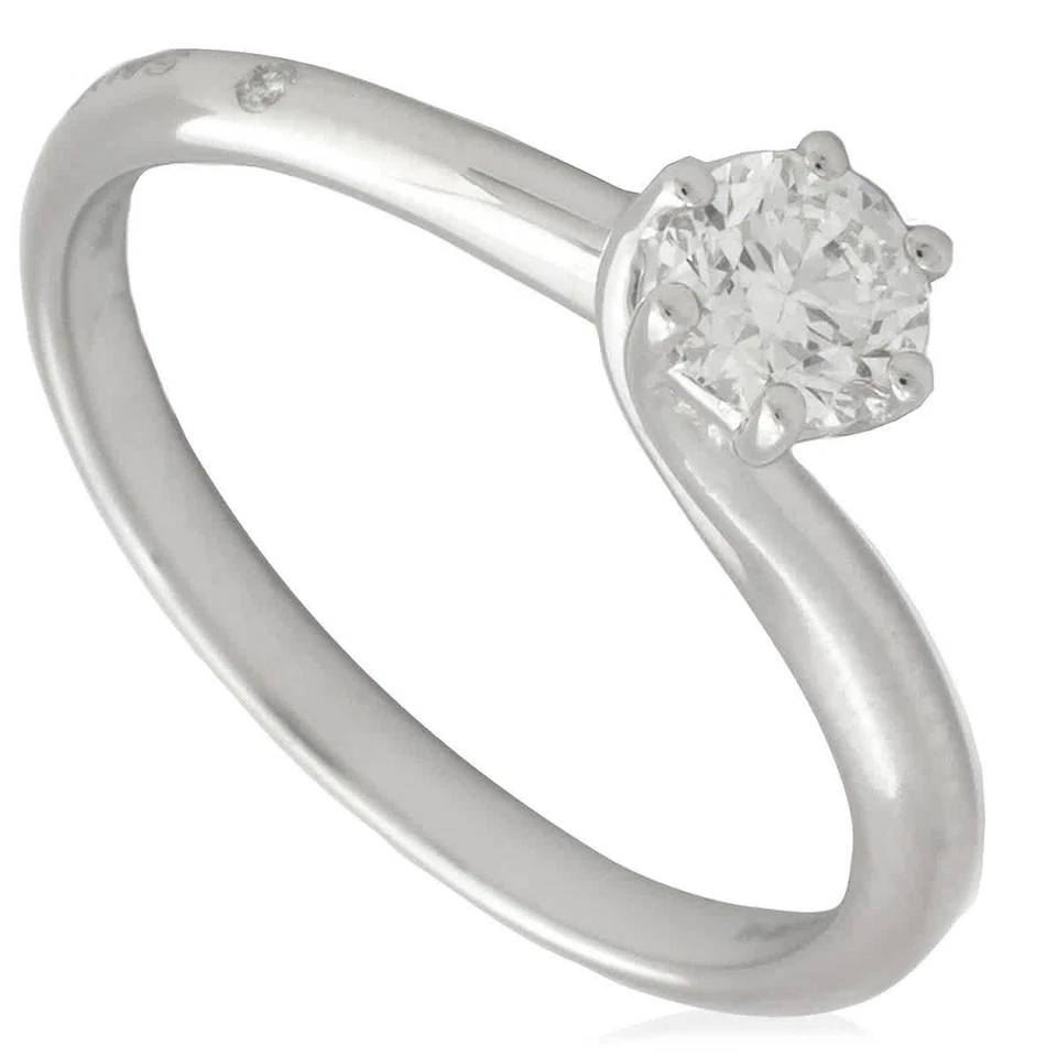 Salvini Lavinia 白金 0.40 克拉单颗钻石戒指,尺寸 13