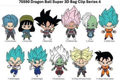 Monogram - Dragon Ball Super - 3D Blind Bag Clip Series 4 [New Toy] Collectibl