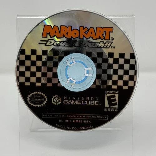 Mario Kart: Double Dash!! • Nintendo GameCube, 2003 • Disc & Manual • Tested