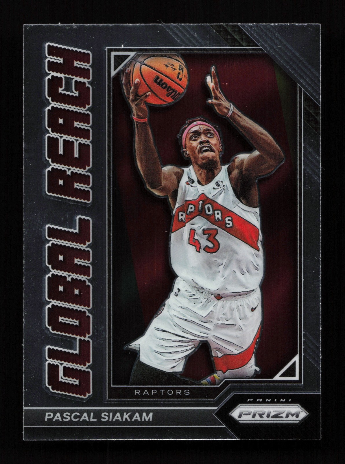 2022-23 Panini Prizm Global Reach #4 Pascal Siakam - Toronto Raptors