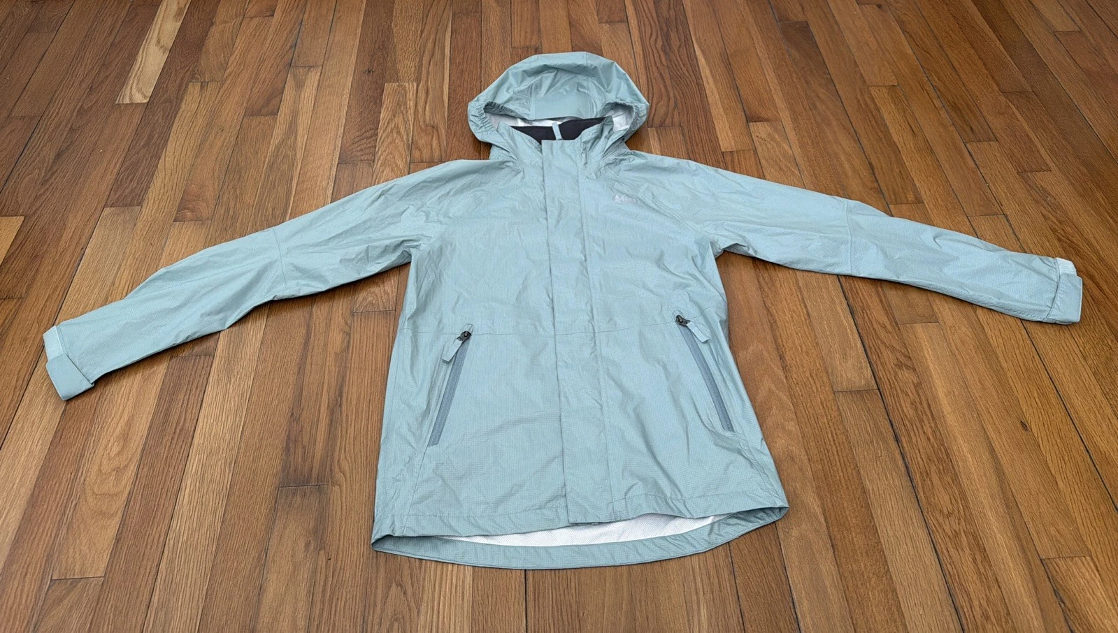 Rei Co Op Kid's Rain Jacket Hooded Rain Large 14/16 (B22)
Opens in a new window or tab
