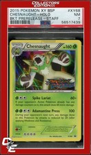 Black Star Promo Chesnaught XY68 BREAKthrough Prerelease STAFF PSA 8 on eBay