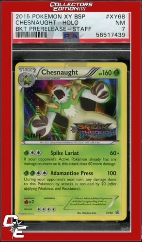 Chesnaught graded PSA 8 for sale on eBay