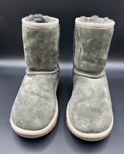 UGG Kid  s Classic Short II Bootie 1017703K Green  Tan, Size 4