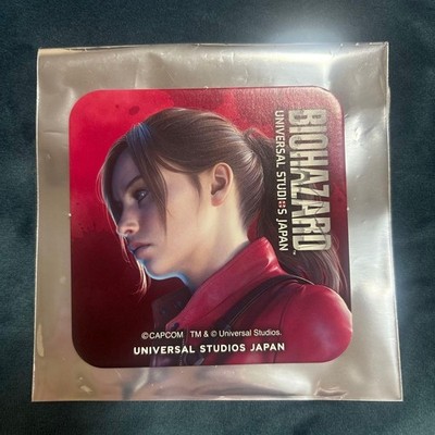 Claire Redfield Limited Resident Evil Universal Studios Japan Coaster