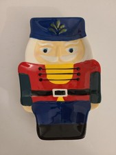 Toy Soldier Nutcracker Theme Spoon Rest - Vintage Southern Living Stoneware