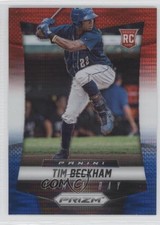 2014 Panini Prizm Red White & Blue Pulsar Prizm Tim Beckham #174 0a1