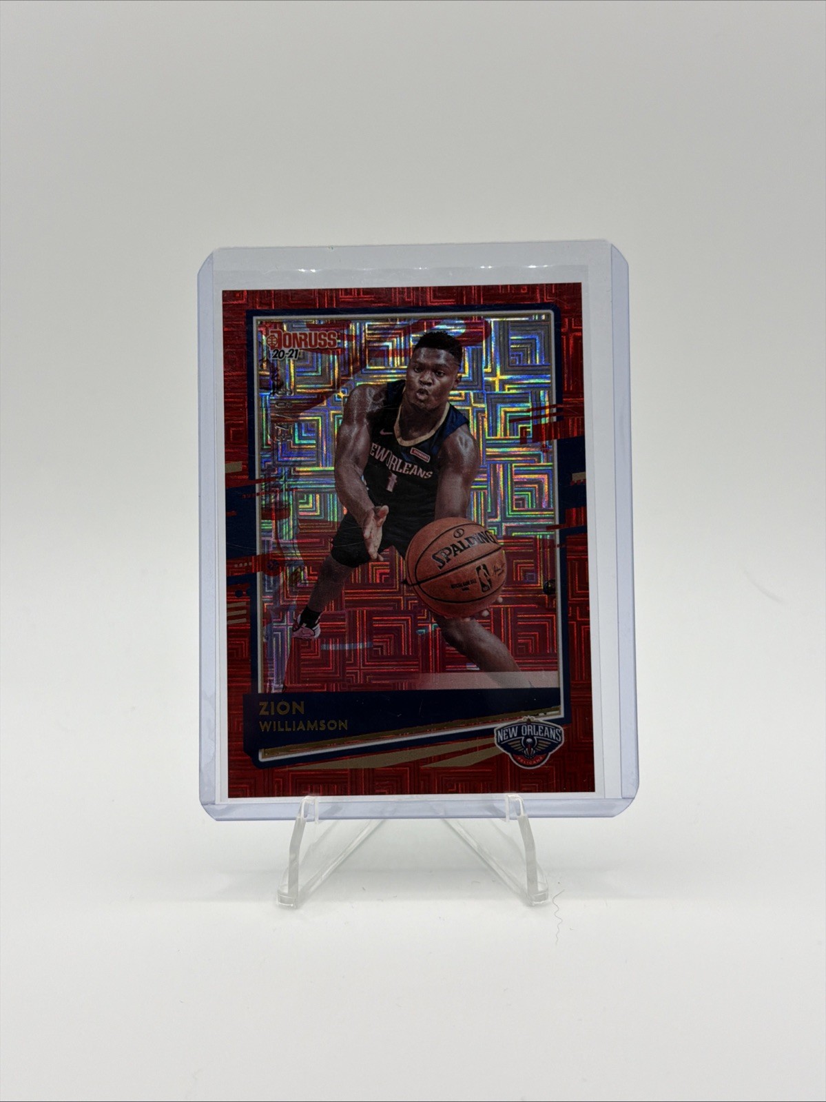 2020 PANINI DONRUSS CHOICE-RED #147 ZION WILLIAMSON /99