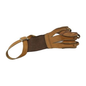 NEET Archery Bow Shooting Deerskin LEATHER GLOVE size Large Made in USA
