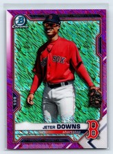 2021 Bowman Chrome Jeter Downs Prospects Shimmer Refractor #BCP-169 Red Sox