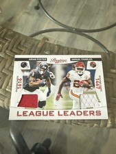 Jamaal Charles Arian Foster 2011 Prestige League Leaders Jersey #38/200