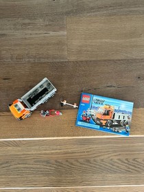 Lego City 4434 Orange Tipper Dump Truck Building Set Released 2012 222pcs