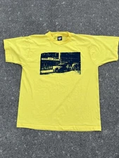 Vintage 90s Single Stitch Screen Stars Shrine Jazz Band Music Venue T Shirt XL