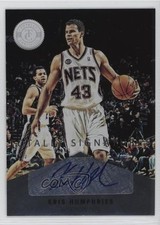 2012-13 Totally Certified Signatures Silver /49 Kris Humphries #55 Auto 05fy