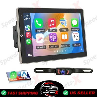 For Universal Manual Rotating Shaker Car Player Multimedia Android 14 10 inch
