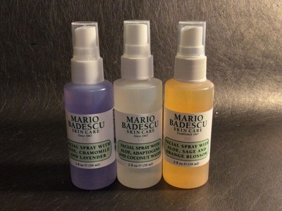 3 Mario Badescu - Facial Spray Trio ~ Aloe Skincare 3 x 2 oz Spray Bottles