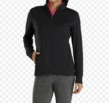 FootJoy Women's Full-Zip, Panel Pocket, Mid-Layer Jacket, XS Black, NEW wTags