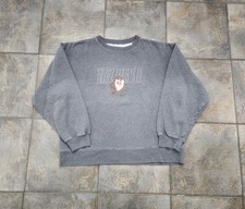Vintage 90s Tazmanian Devil Adult XL Warner Bros Store Embroidered Sweatshirt