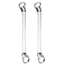 2pcs Offset Lengthen Box End Wrench 30 x 32mm 75 Degree Offset Double End Wrench