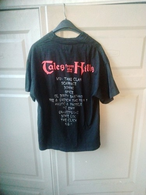 #ad #ad Tales From The Hills Wu Tang Clan Scarface Etc Black South Central Hills Sz L $250.00
