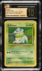 CGC Pristine 10 - Bulbasaur 001/034 Trading Card Game Classic Holo