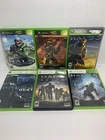 HALO XBOX 360 COLLECTION 6 GAMES LOT  HALO 1 2 3 4 REACH ODST - GOOD DISKS