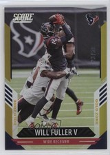 2021 Score Gold Zone 33/50 Will Fuller V #157 2k3