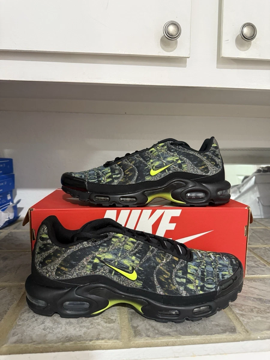 Nike Air Max Plus Sustainable - Black Volt for Sale | Authenticity