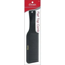 Annie Flat Top Comb Black #69(3pcs)