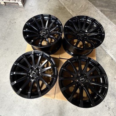 Used 18x8.5/18x9.5 MRR HR9 5x108 34/40 73.1 Matte Black Wheels set(4)