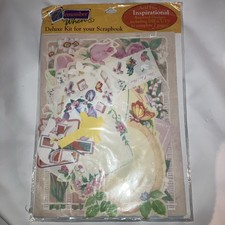 Religious Scrapbook Kit From Remember When Deluxe Acid Free Die Cuts Cross NEW