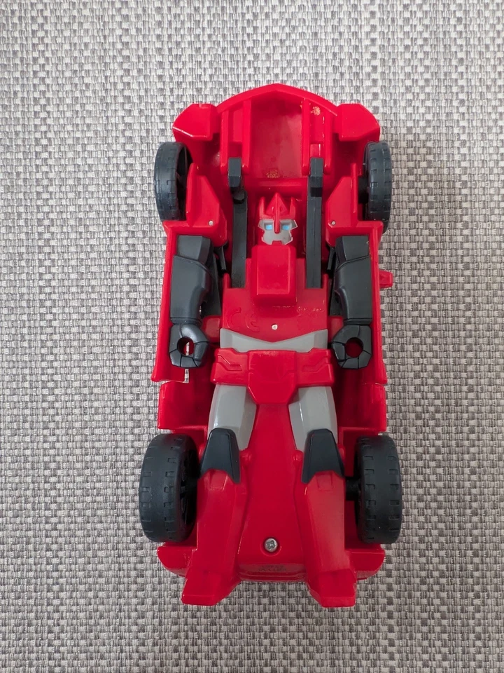Playskool Heroes Transformers Rescue Bots Sideswipe Car Transforming Figure  - Image 3 of 3