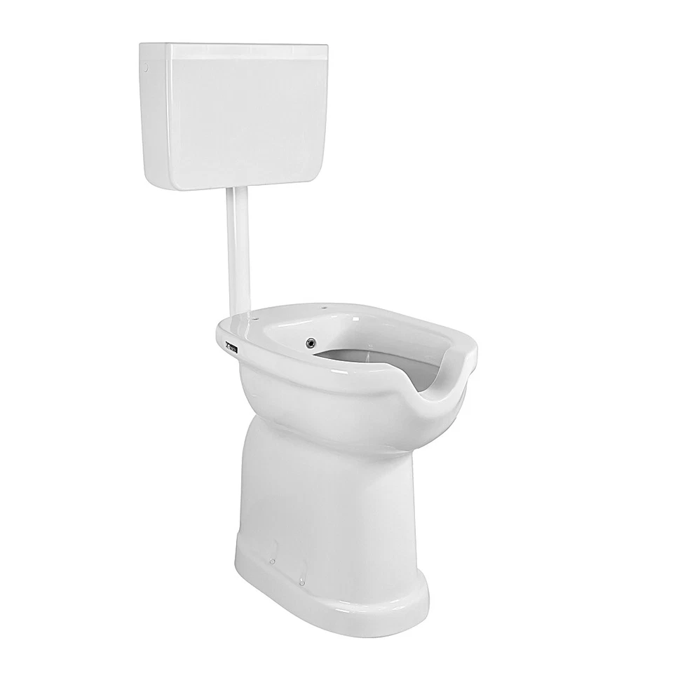 Wc Bidet Combinato Multifunzione Ergonomico per Disabili Terza Età a Terra H50 - Immagine 4 di 4